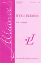 Kyrie Eleison SSAA choral sheet music cover